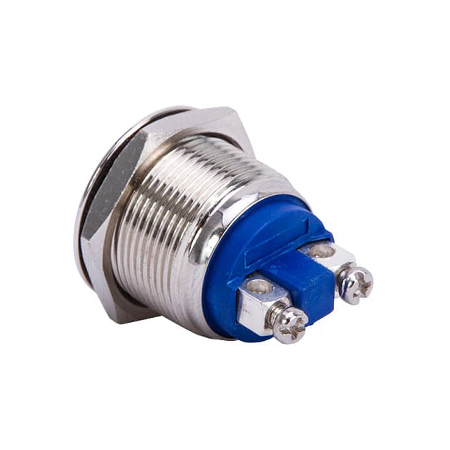 Push Button Front FR1300 - Domed Stainless Steel Push Button