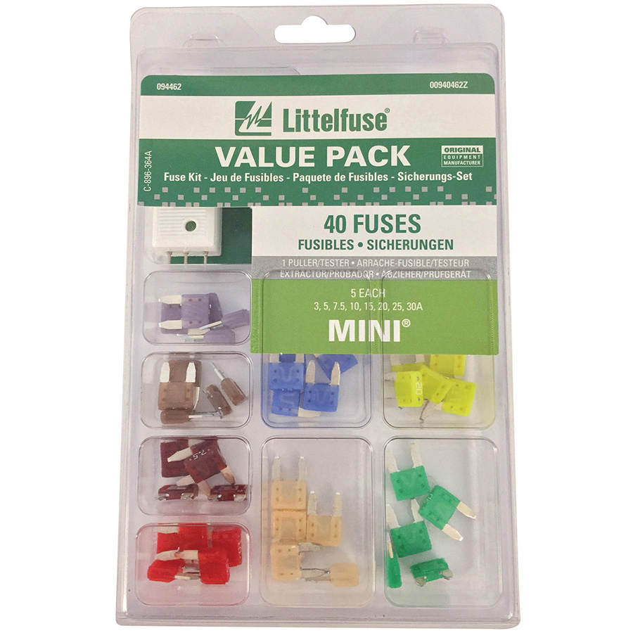 MINI Fuse Super Value Pack, 40 pcs