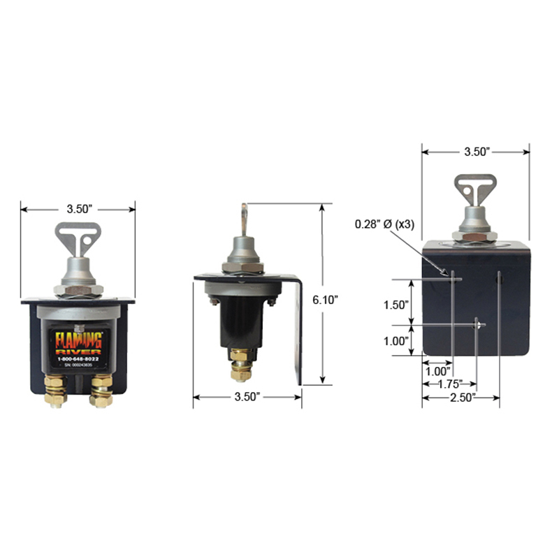 FR1009 - The Big Switch with Removable Key