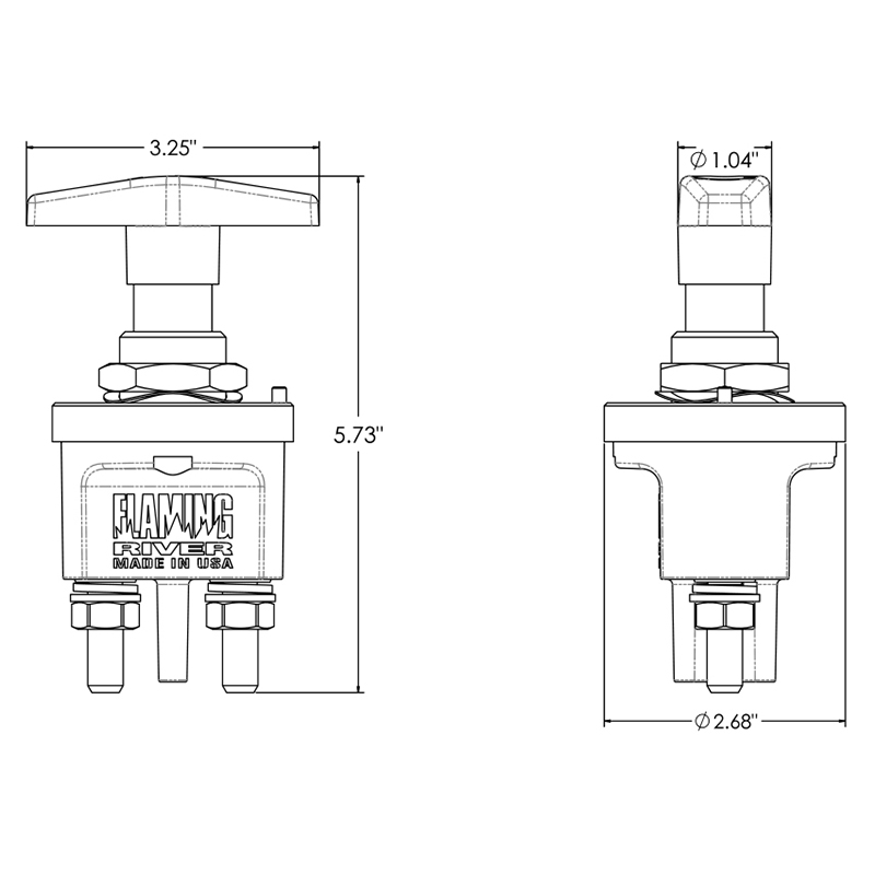 FR1046 - Big Switch 500 with Lock-Out Bracket