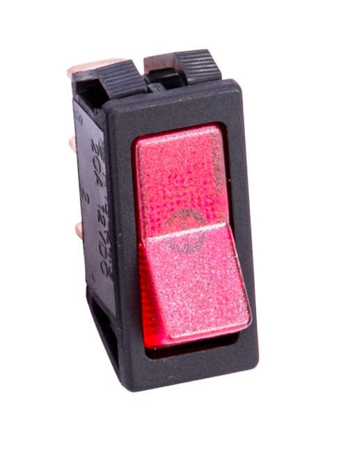 FR1303 - Red Illuminated Rocker Switch