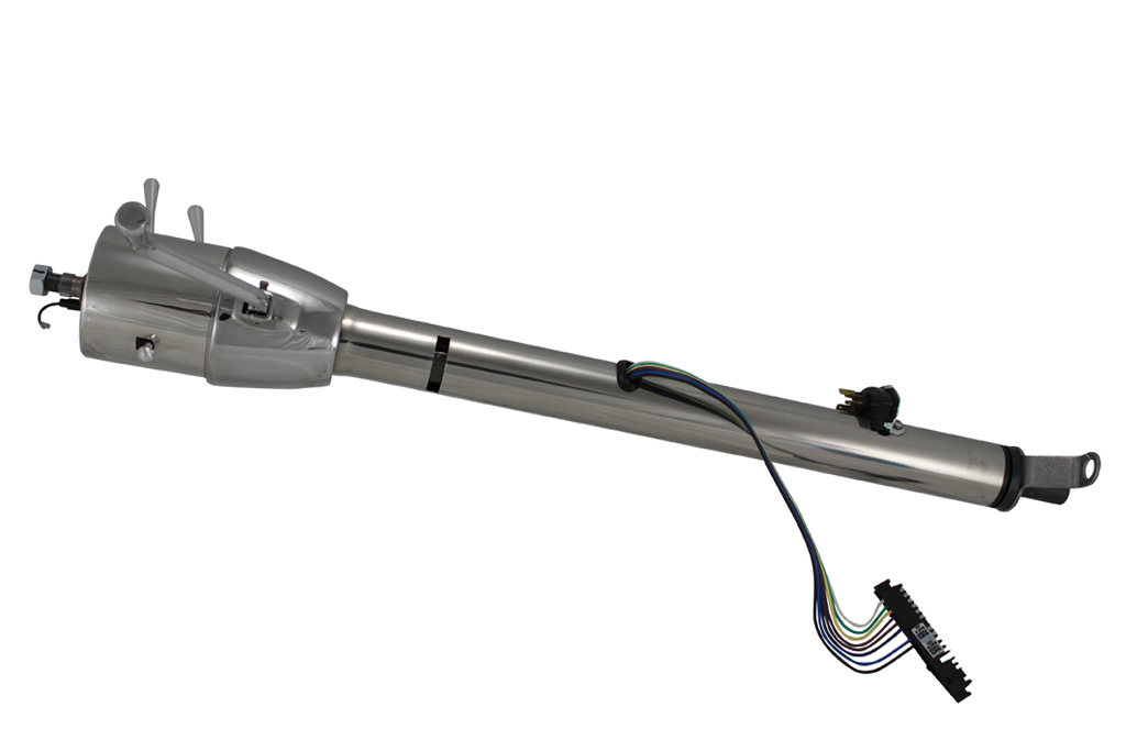 1955-56 Chevy Column Shift Tilt Column with NSS - Polished Finish