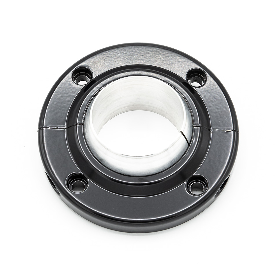 FR20100BK - Steering Column Floor Mount 1-3/4" Diameter  - Black Powdercoat