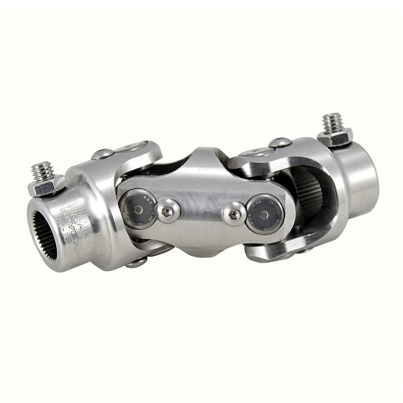 3/4"-36 X 3/4"-36 Stainless Steel Double U-Joint - Satin