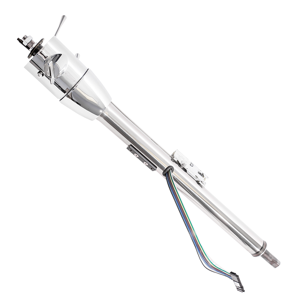 1970-76 Mopar A-Body Floor Shift Tilt Key Column W/O Slip Shaft/U-Joint - Polished Finish