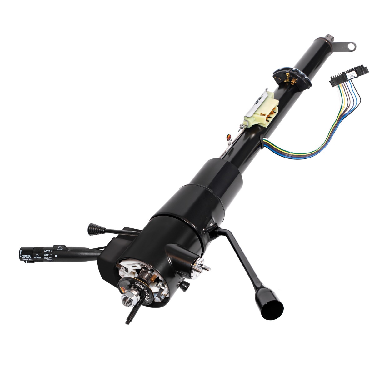 FR30030BK-XX - Custom Swipee Tilt Steering Column w/Key for GM 70'S/80'S Style - Cruise