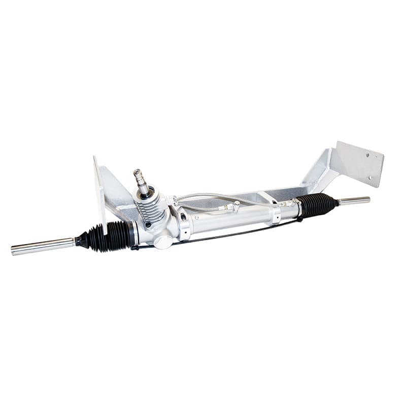 FR300PW165LCBK - 1965-66 Mustang Power Rack & Pinion Cradle Kit