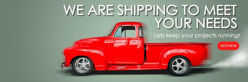 We are shipping to meet your needs