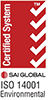 ISO 14001 Environmental Certification